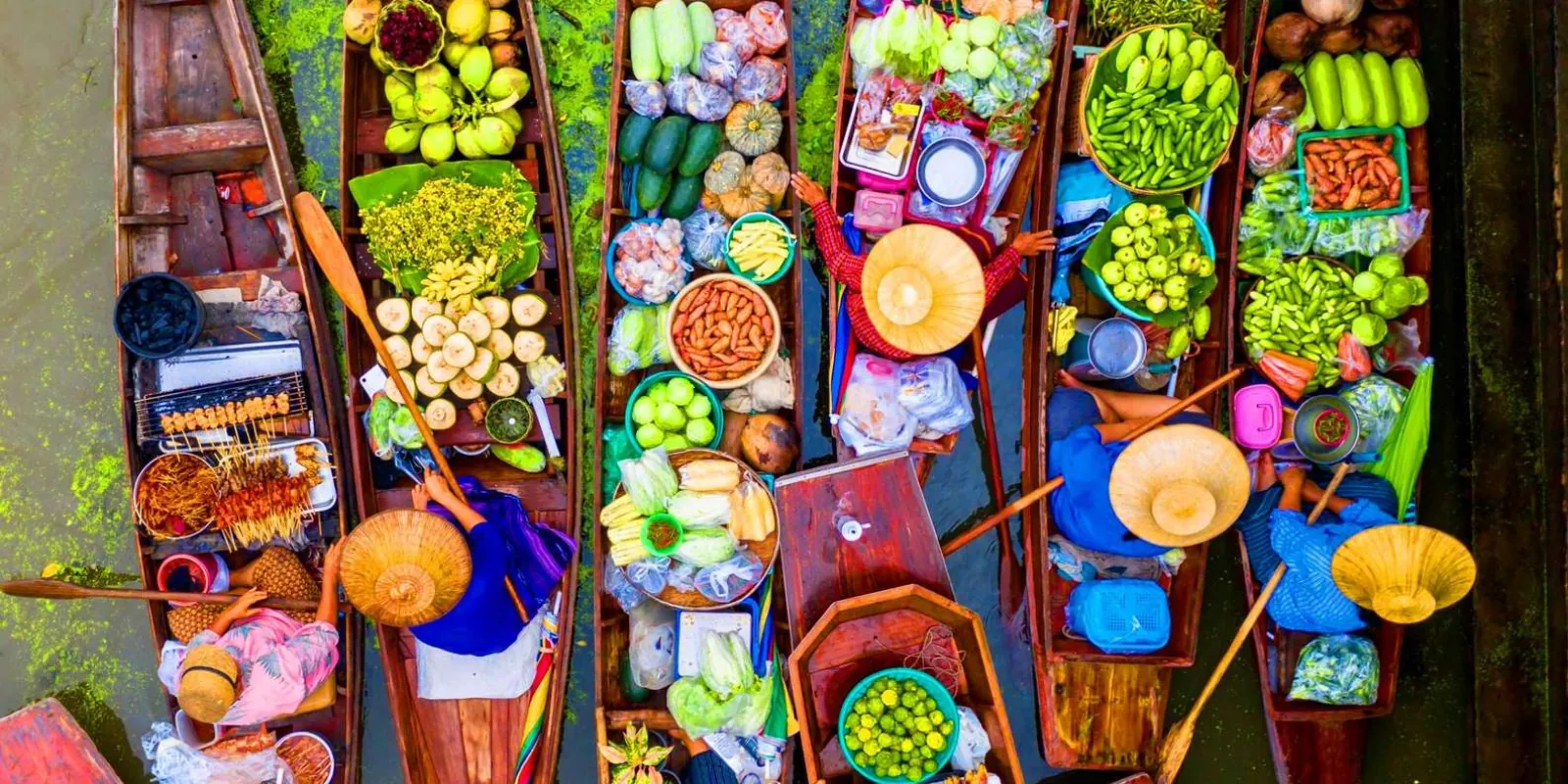Bangkok: Floating Market and Train Market Experience